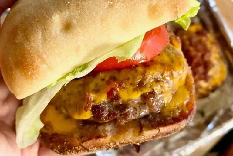 Sheet Pan BBQ Cheeseburgers